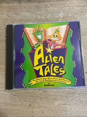 1995 Alien Tales PC CD-ROM - Green & Purple